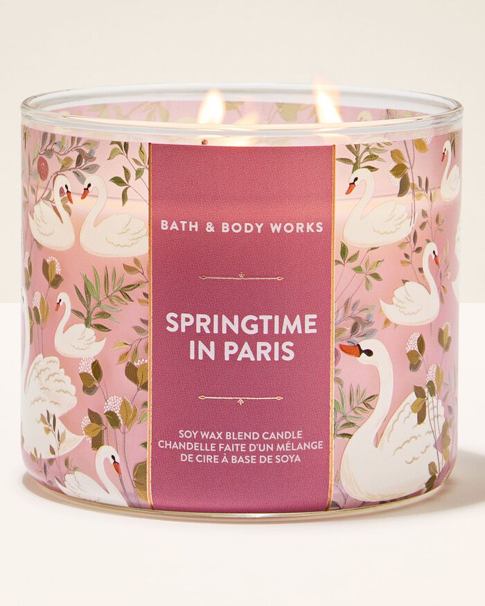 Springtime in Paris  - Vela de 3 mechas