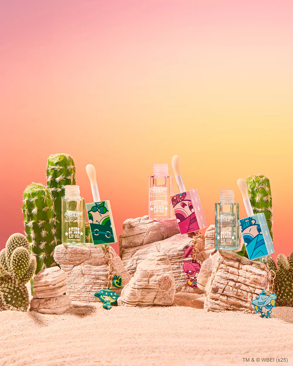 The Powerpuff Girls X Beauty Creations - Aceite De Labios - Everything Nice - Las Chicas Superpoderosas