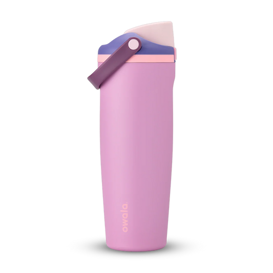 Owala 30oz FreeSip Sway Water Bottle - Pretty in Purple (Rosa con morado)