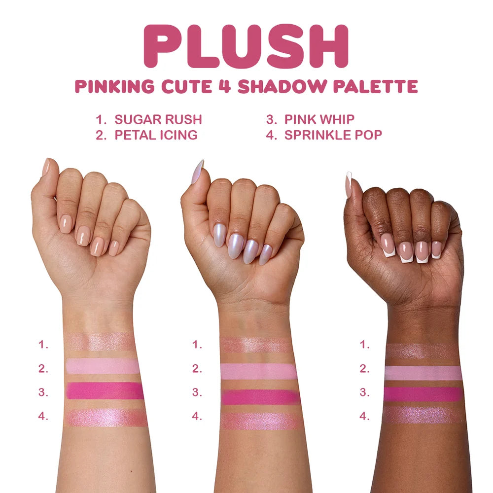 Plush - Sombras Para Ojos - Pinking Cute