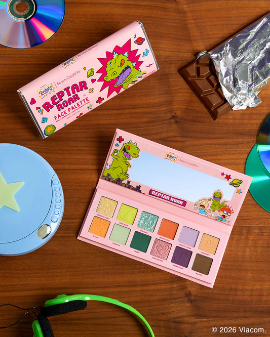 Rugrats X Beauty Creations - Paleta De Sombras - Reptar Roar