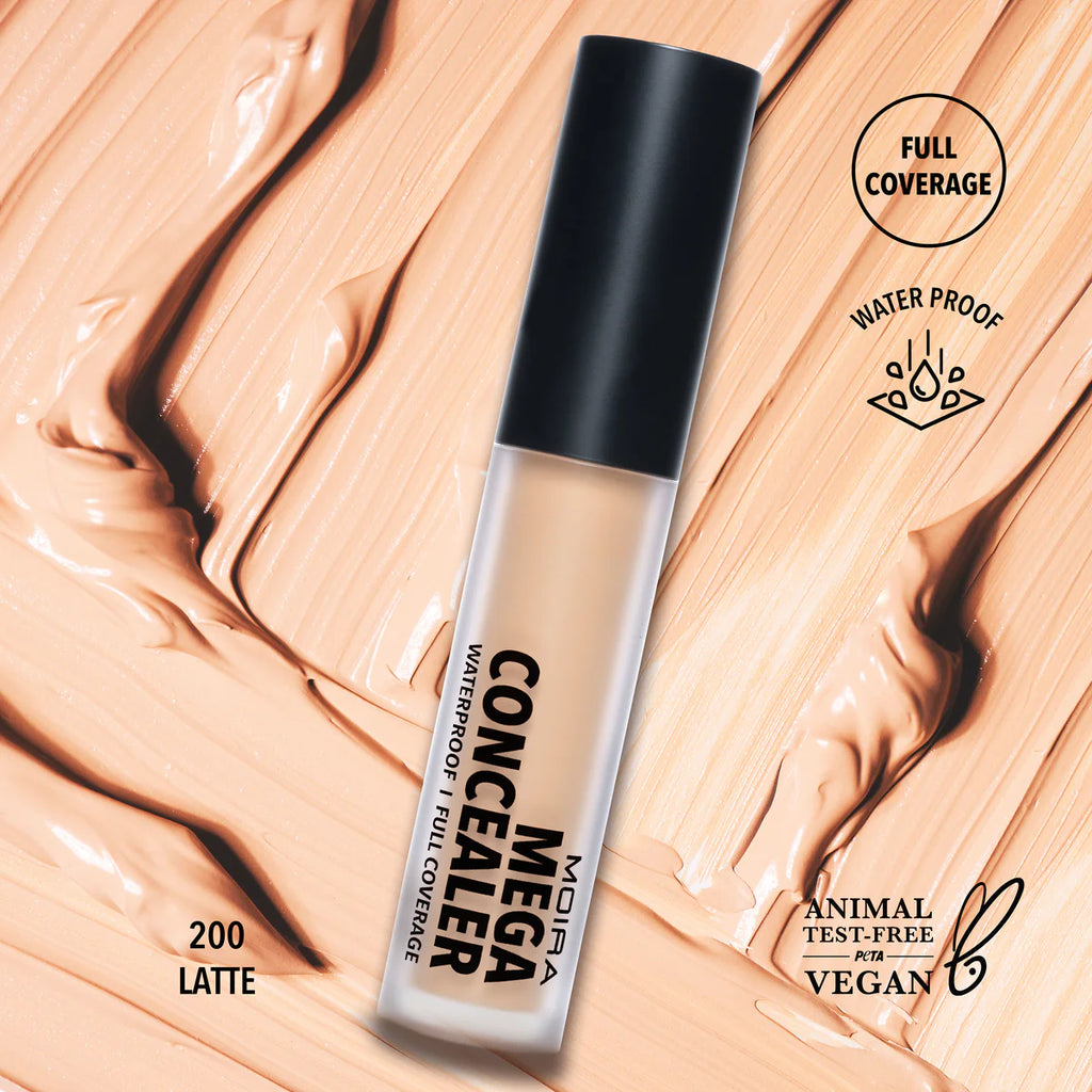Mega Concealer Waterproof - 200 Latte