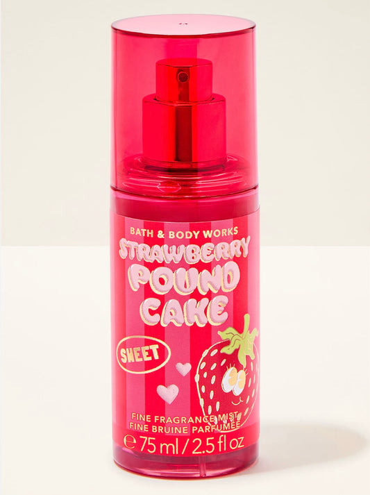 Strawberry Pound Cake - Travel Size Fine Fragrance Mist 75 ml