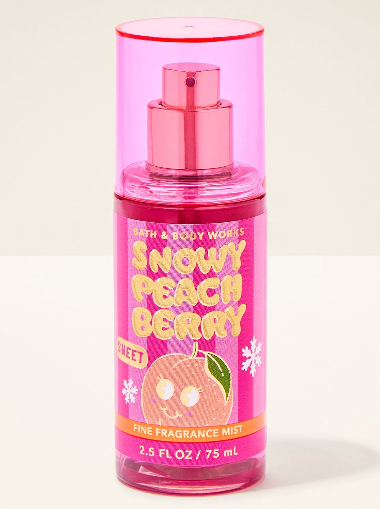 Snowy Peach Berry - Travel Size Fine Fragrance Mist 75 ml