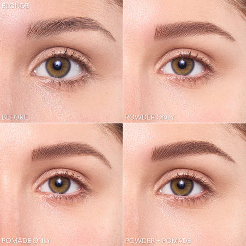 01 Blonde-Rubio - DUET - Sombra Para Cejas + Pomada