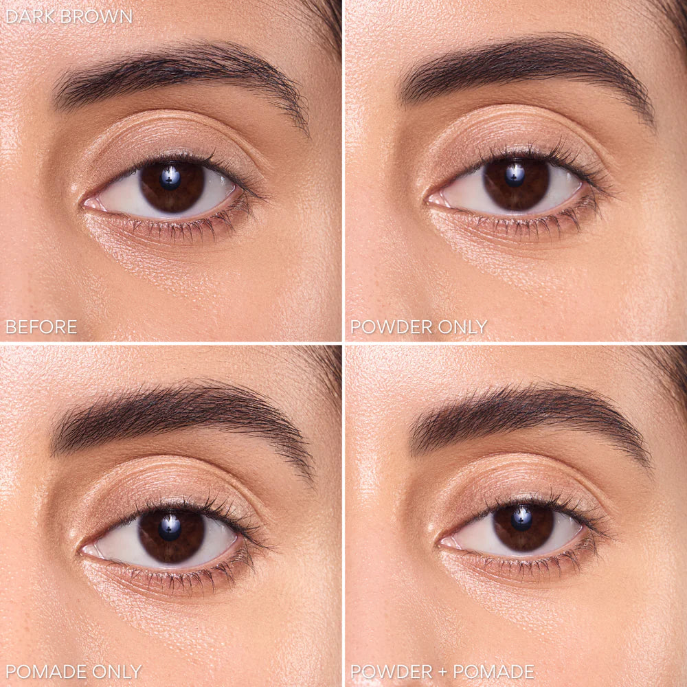 05-Dark Brown-Oscuro Subtono Neutro - DUET - Sombra Para Cejas + Pomada
