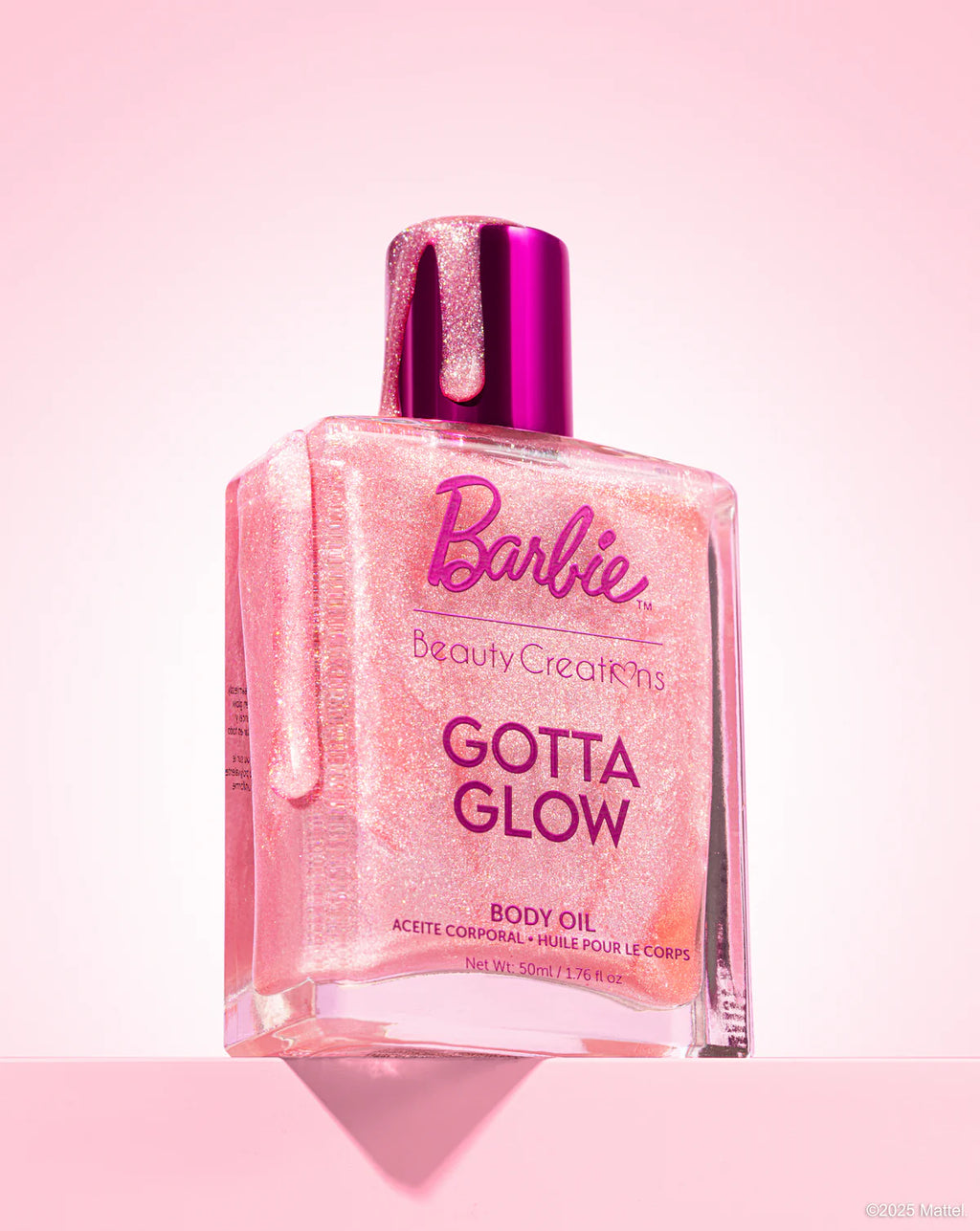 Barbie X Beauty Creations - Aceite Corporal Con Brillo - Gotta Glow