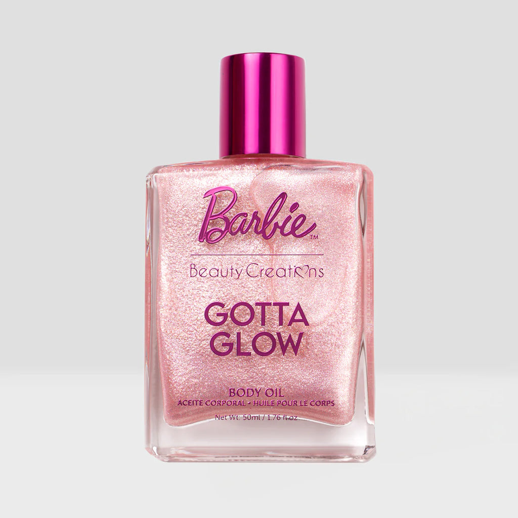Barbie X Beauty Creations - Aceite Corporal Con Brillo - Gotta Glow