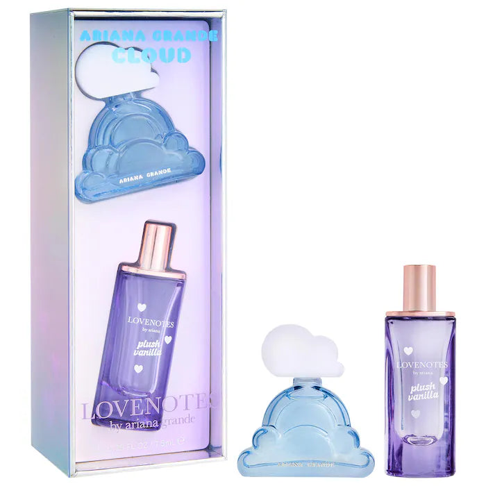 Ariana Grande Mini Cloud & LOVENOTES Plush Vanilla Perfume Set