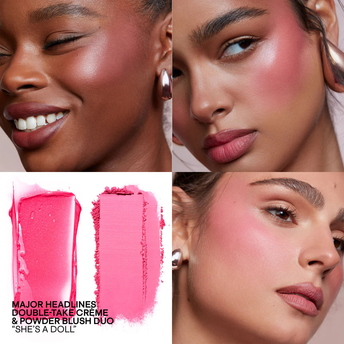 SHE'S A DOLL - Major Beauty Headlines - Double-Take Crème & Powder Blush