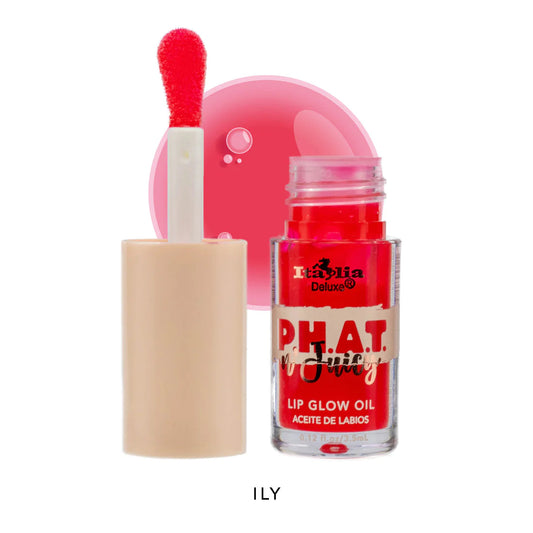 P.H.A.T N Juicy Lip Glow Oil Italia Deluxe - ILY