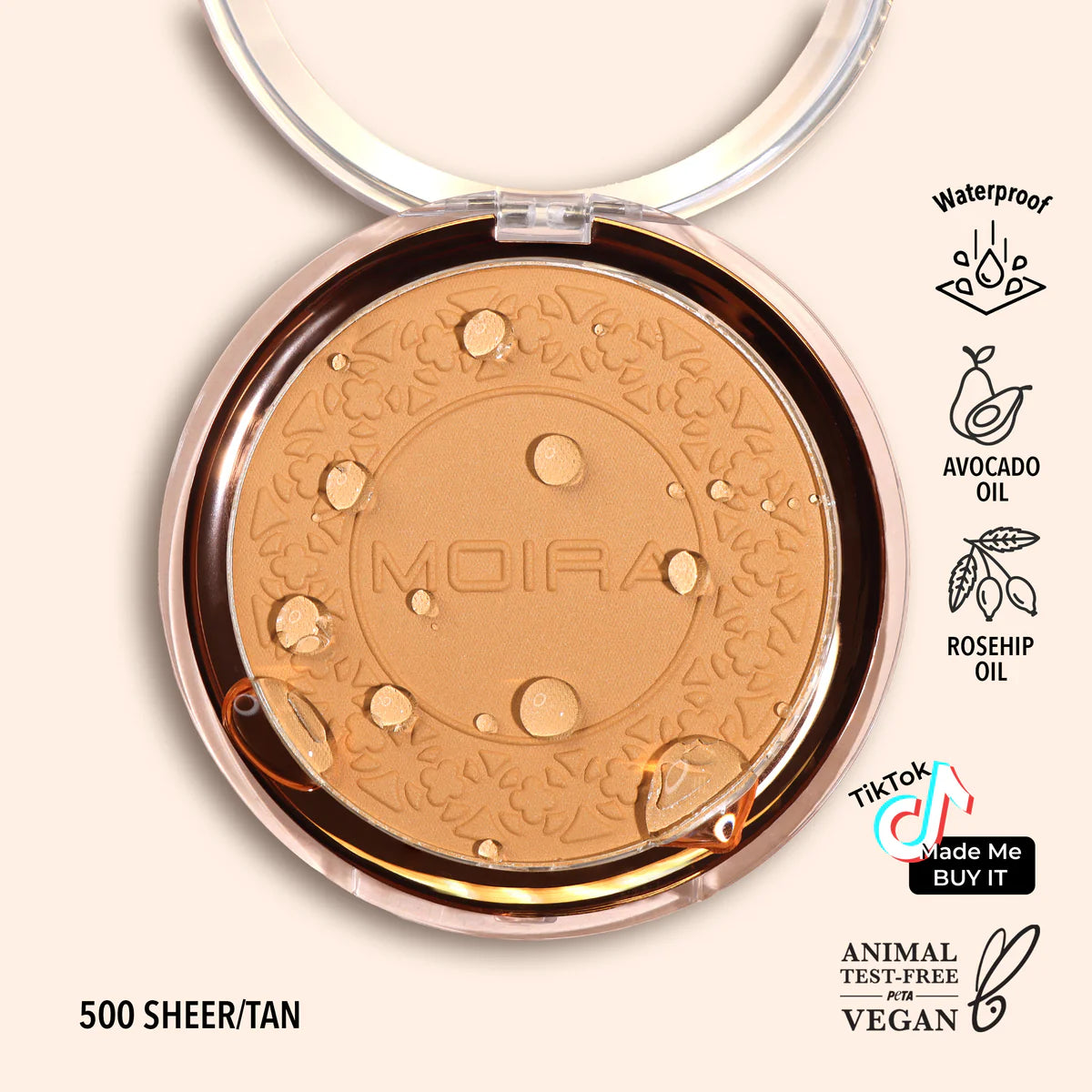Polvo Compacto Soft Focus Waterproof Setting Powder - 500