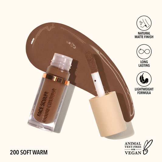 Face Sculpt Liquid Contour - 200 Soft Warm