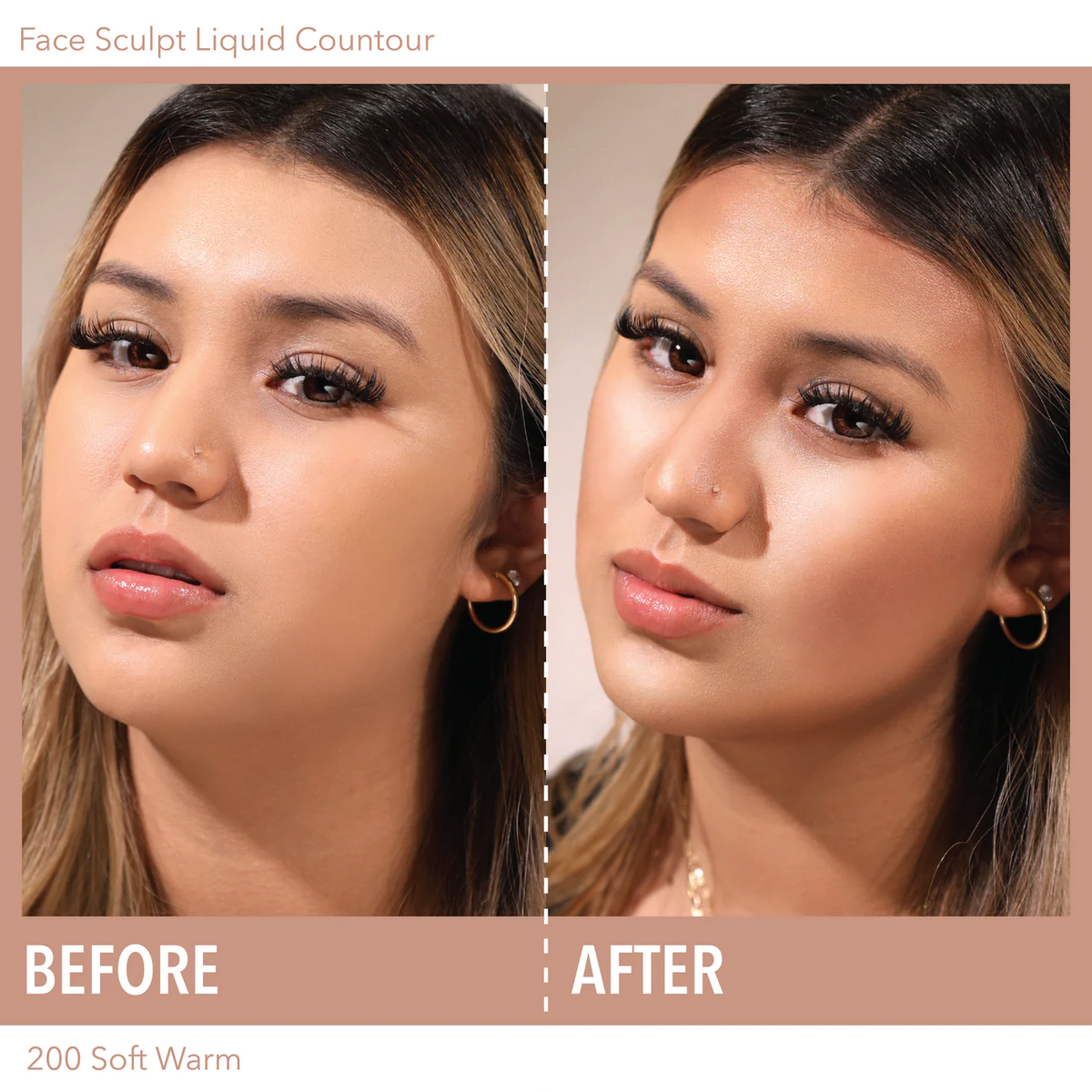 Face Sculpt Liquid Contour - 200 Soft Warm