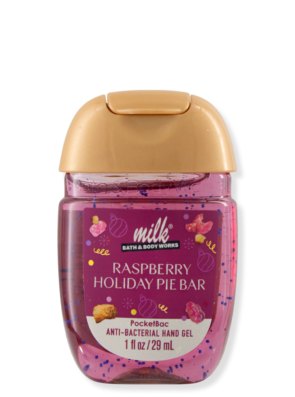 Raspberry Holiday Pie Bar - Gel Antibacterial