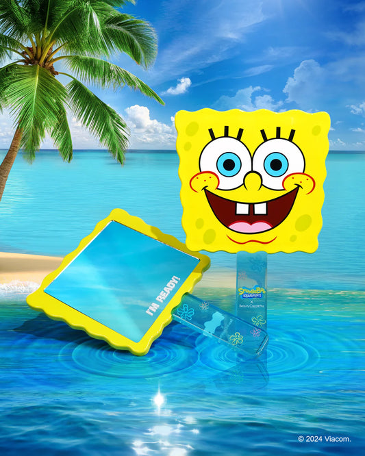 Sponge Bob "I'm Ready" Espejo de Mano - Bob Esponja x Beauty Creations