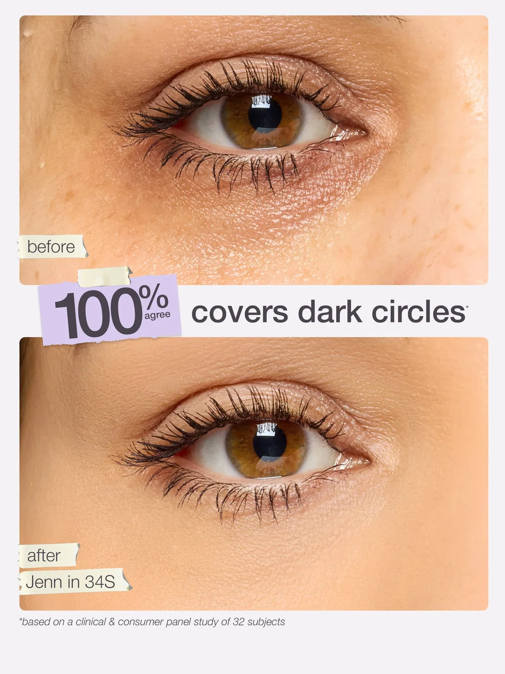 27S - mini shape tape™ full coverage matte concealer