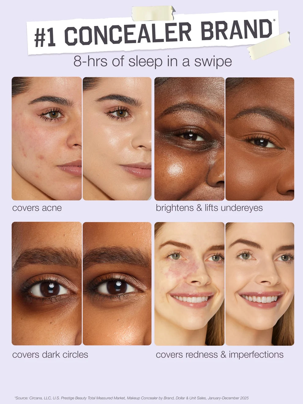 27S - mini shape tape™ full coverage matte concealer