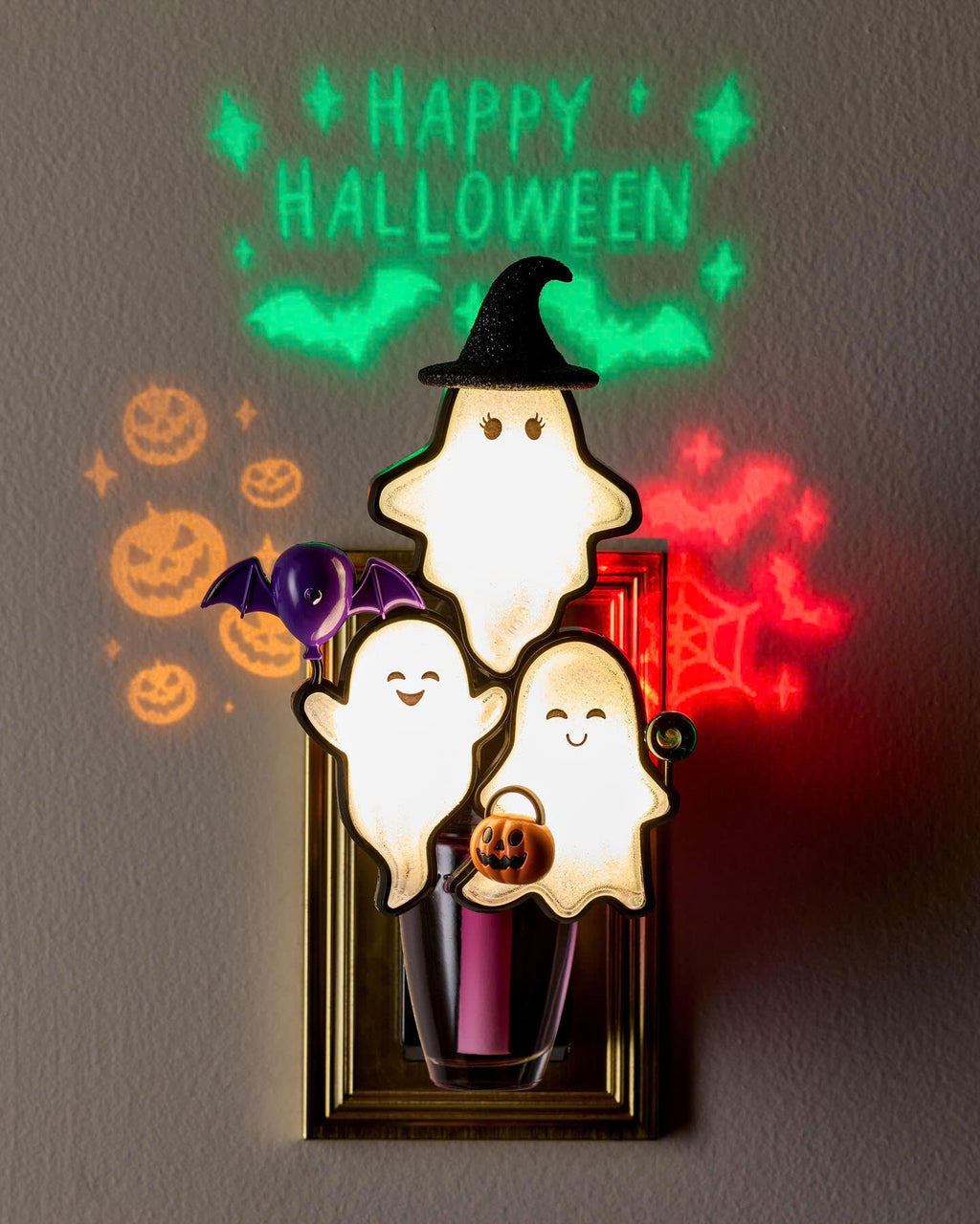 Ghoul Friends Projector Nightlight -Wallflowers Fragrance Plug