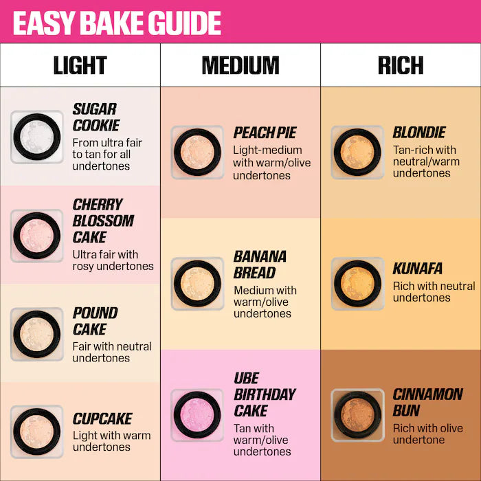 Pound Cake - Easy Bake Blurring Loose Baking & Setting Powder