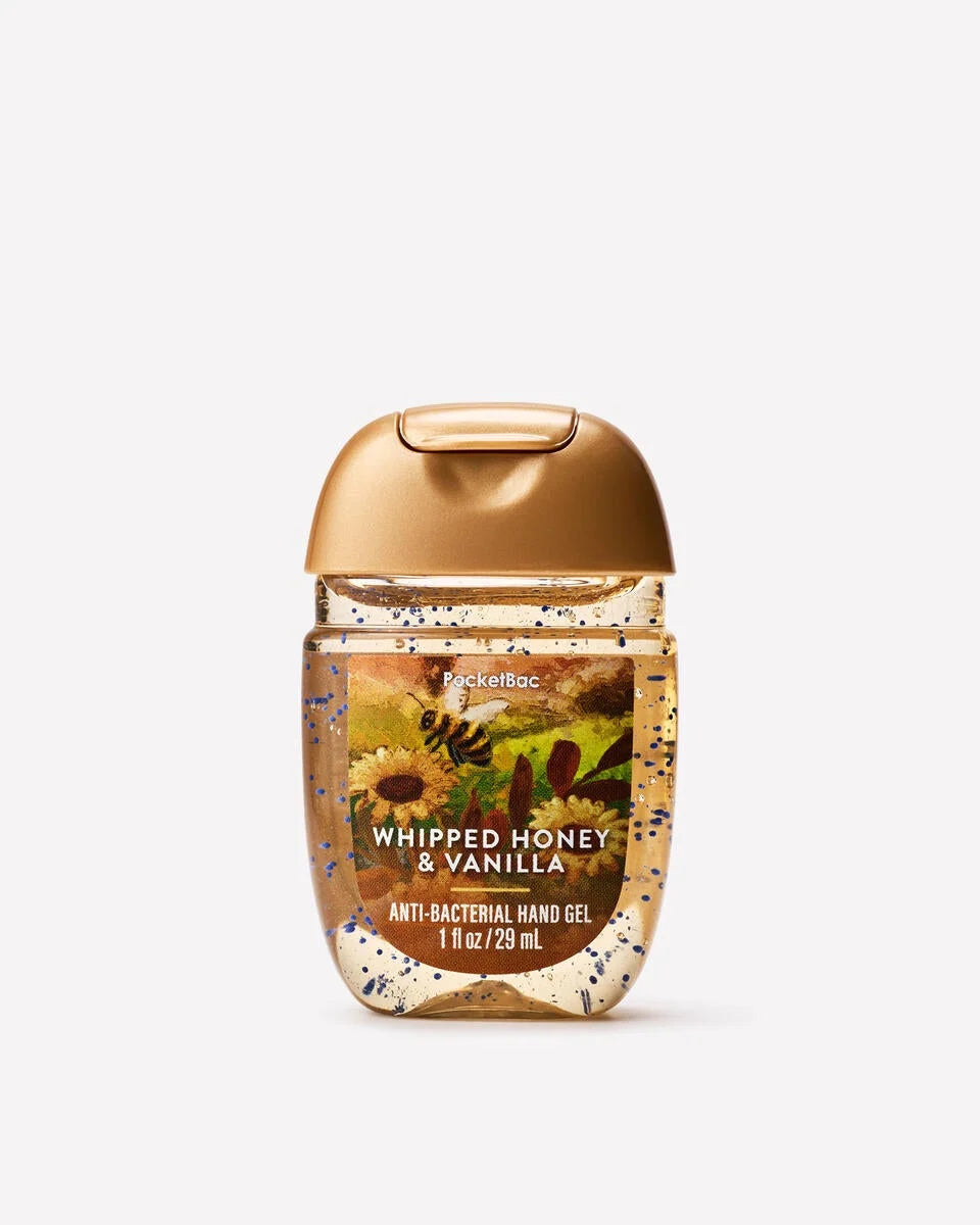 Whipped Honey & Vanilla - Gel Antibacterial - PocketBac Hand Sanitizer