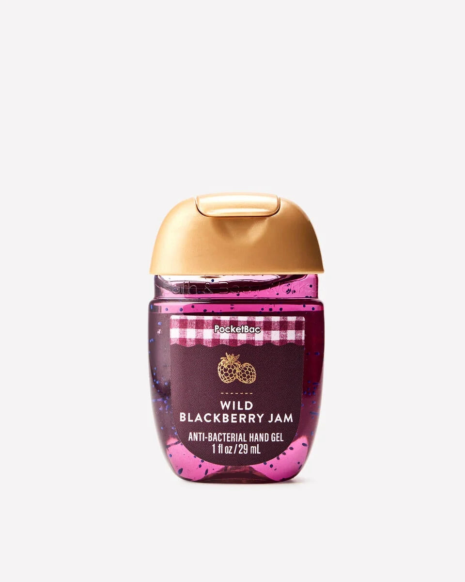 Wild Blackberry Jam - Gel Antibacterial - PocketBac Hand Sanitizer