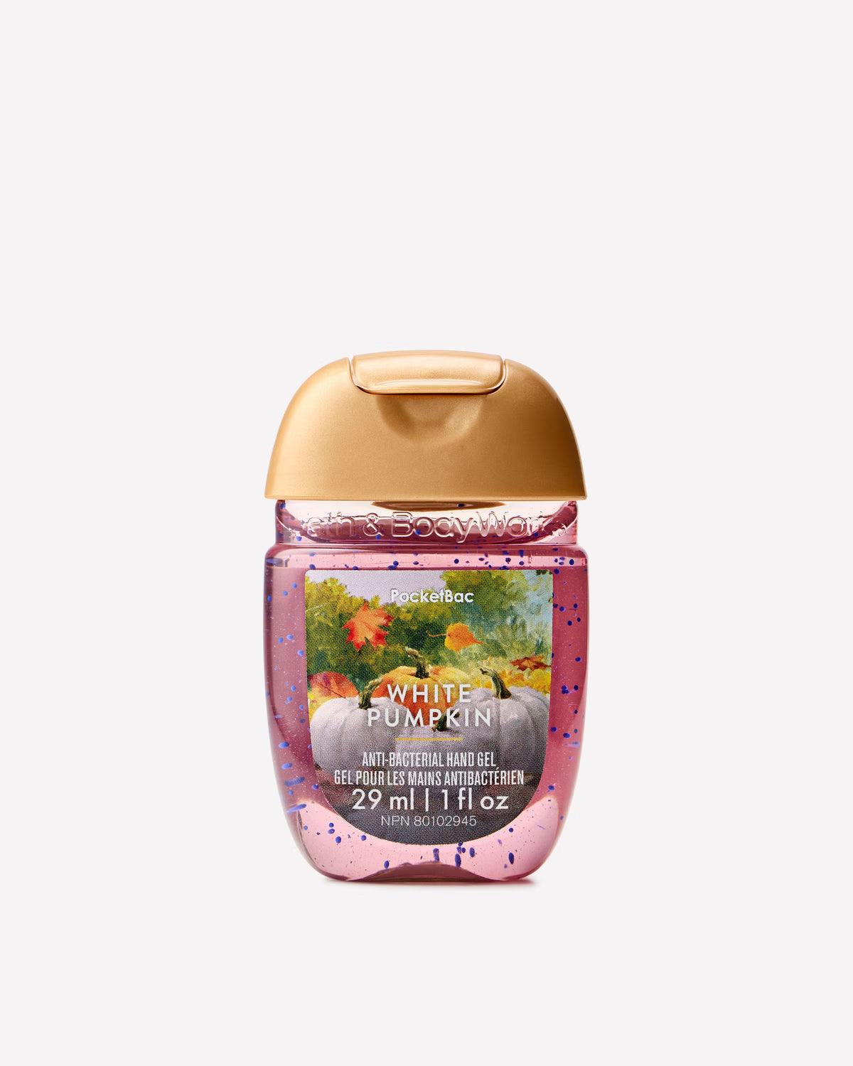 White Pumpkin - Gel Antibacterial - PocketBac Hand Sanitizer
