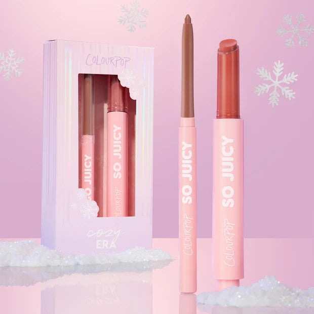 Cozy Era - Nude Plumping Gloss balm & lip liner kit