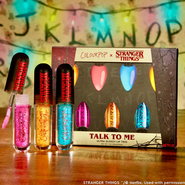 Talk To Me Ultra Glossy Lip Set - Stranger Things