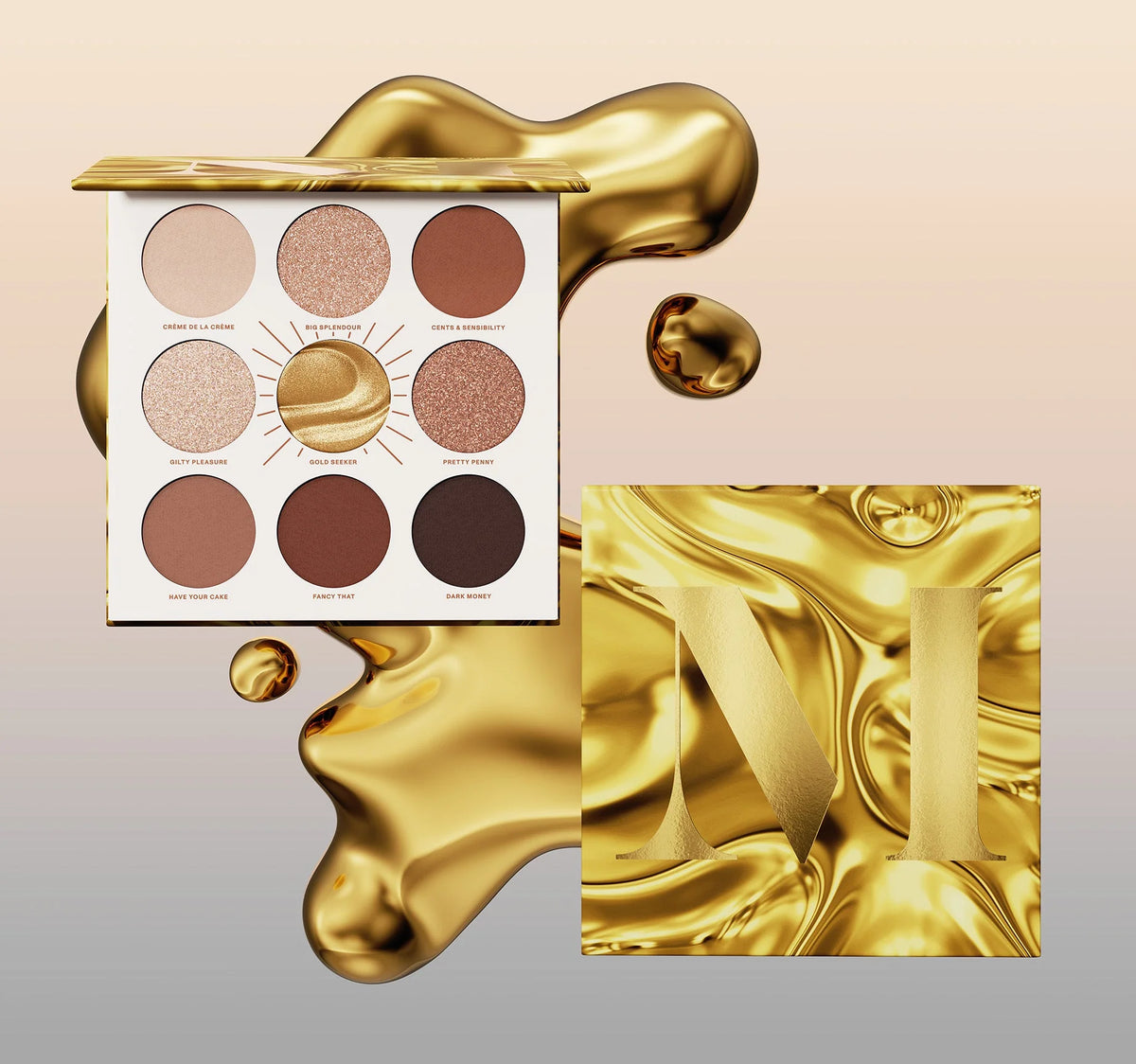Rich & Foiled Gold Seeker Eyeshadow Palette