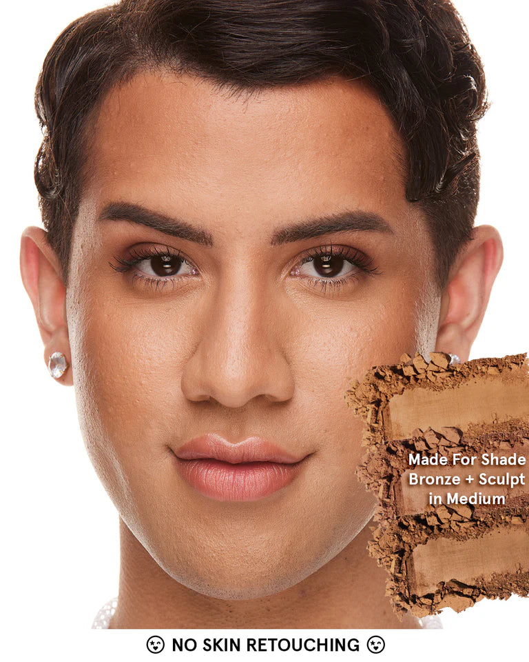 Made for Shade Bronze & Sculpt Trio Palette - Medium