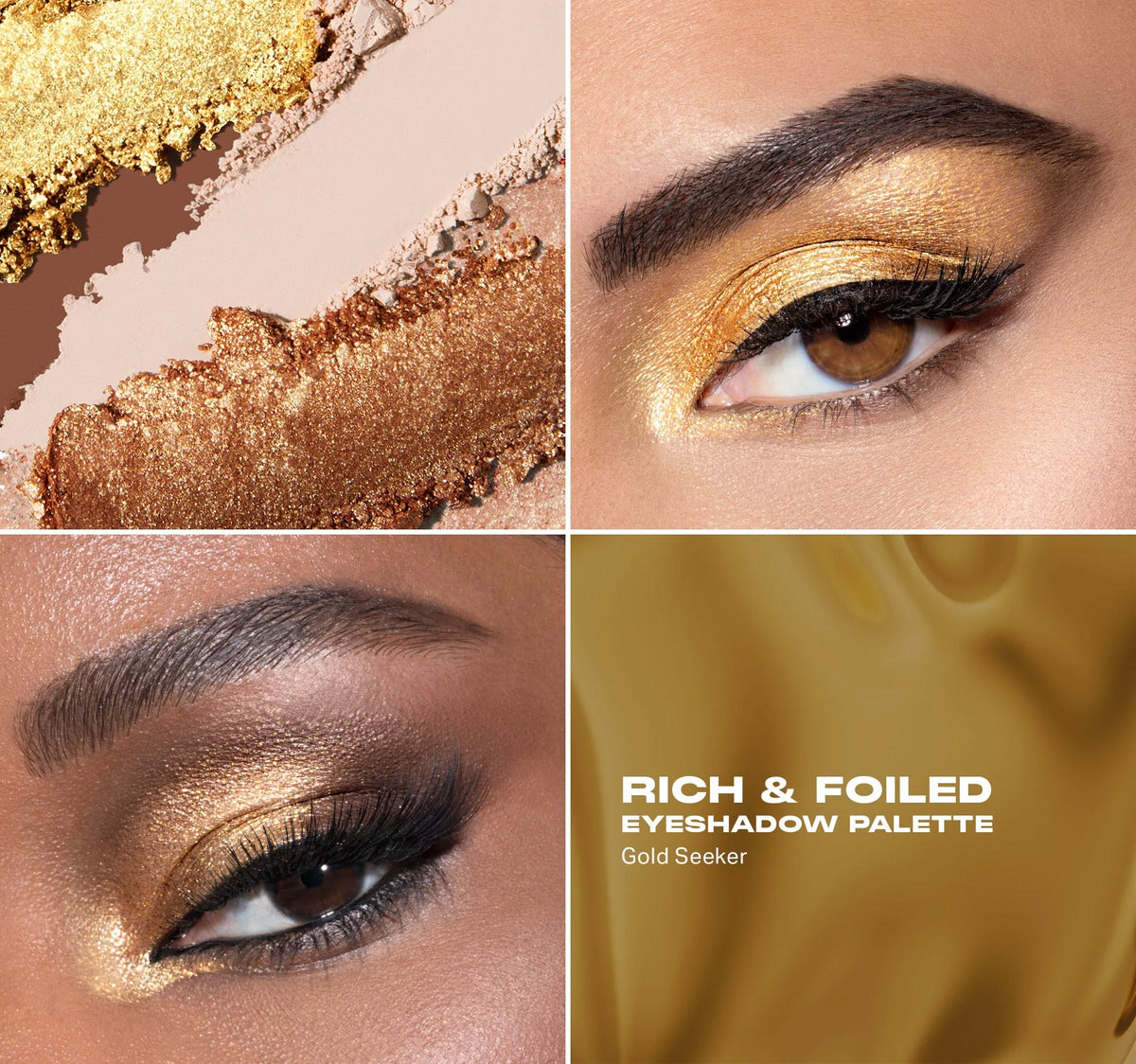 Rich & Foiled Gold Seeker Eyeshadow Palette