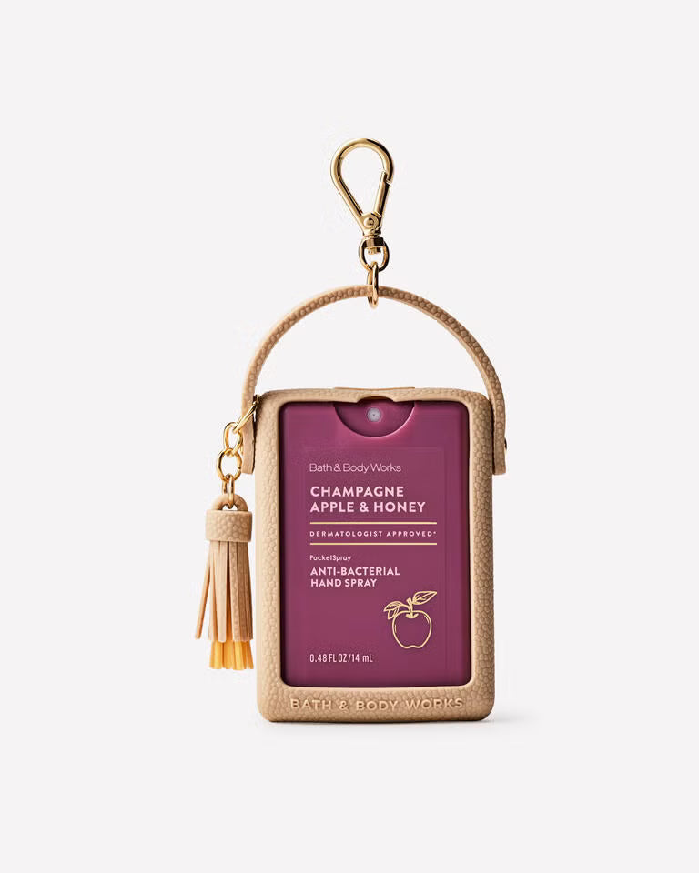 PREVENTA Tan Holder Texturizado con Correa - PocketSpray Holder