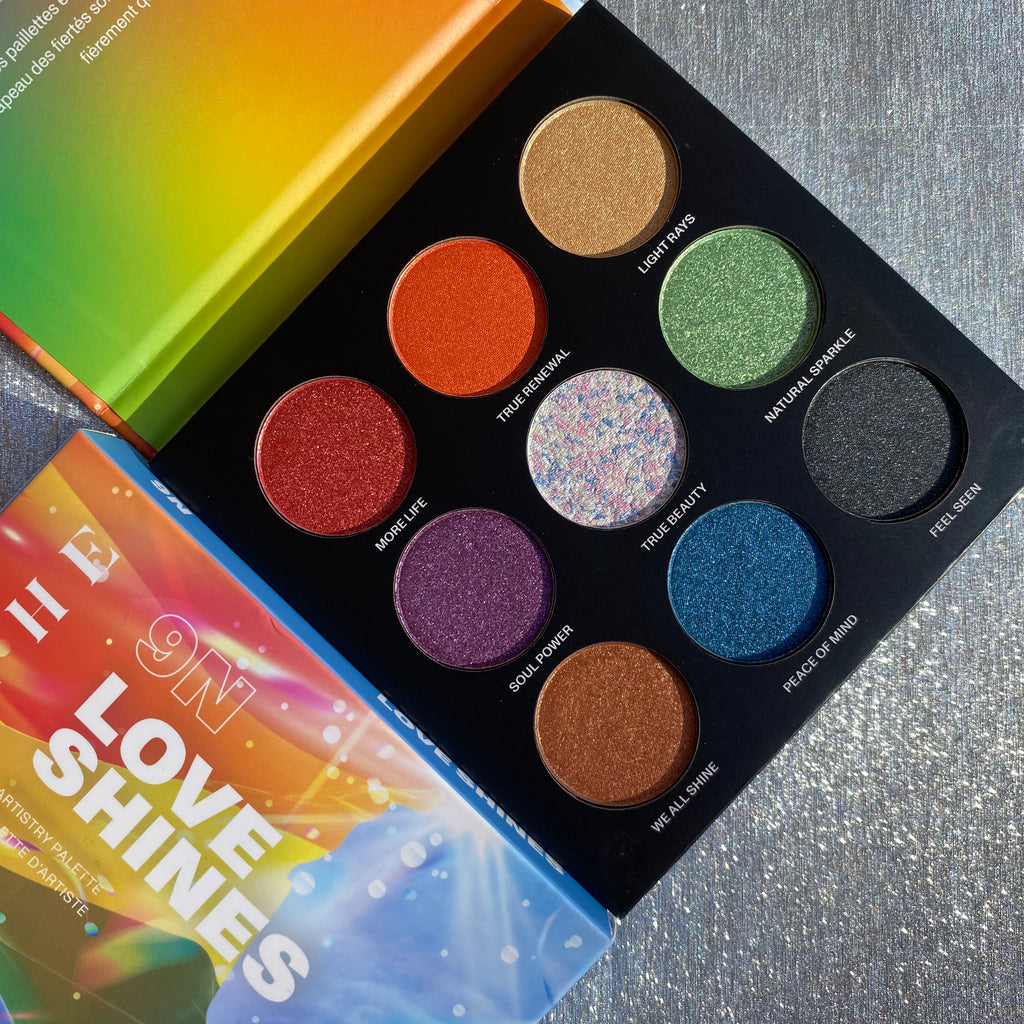9N LOVE SHINES ARTISTRY PALETTE