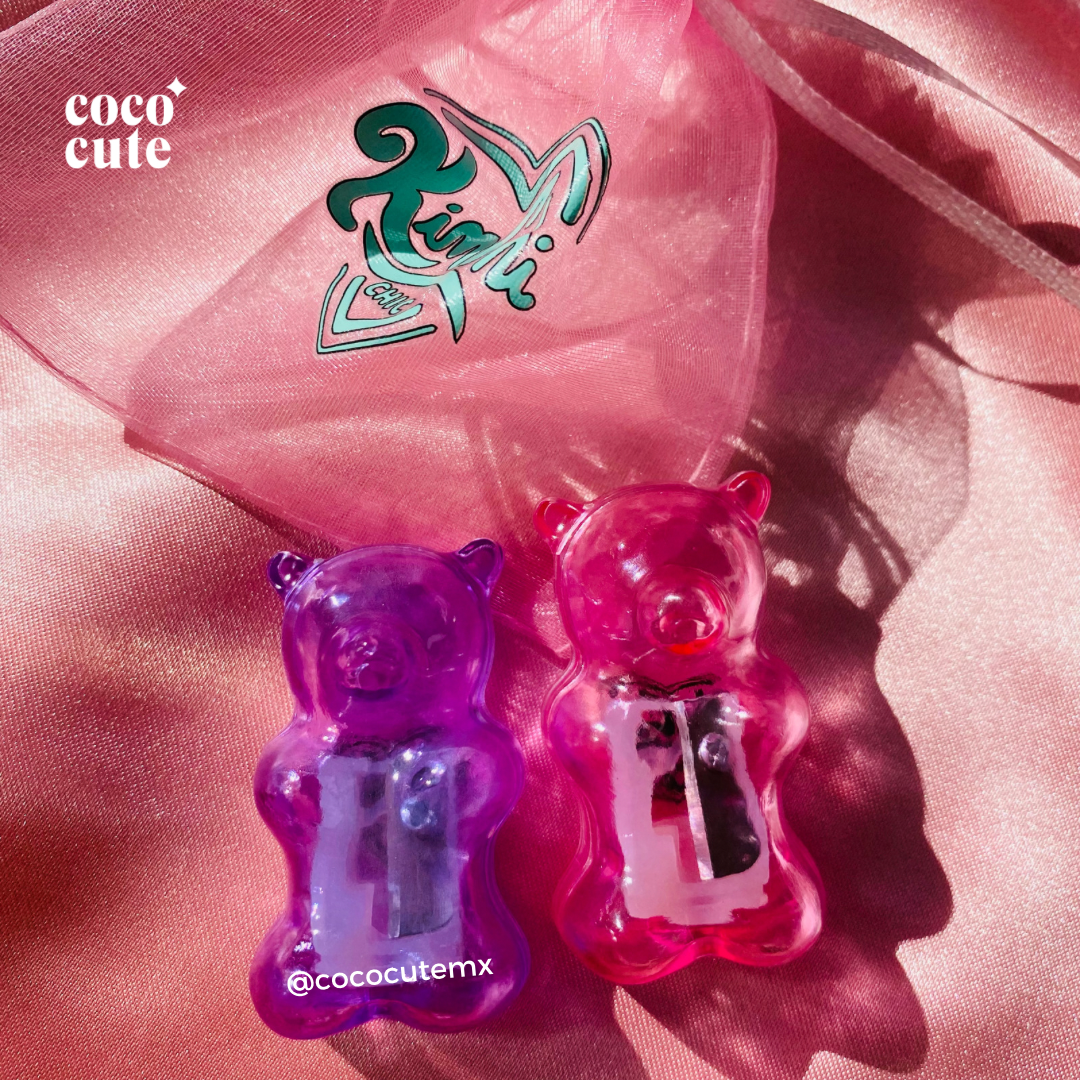Teddy Bear Sharpener - Pink
